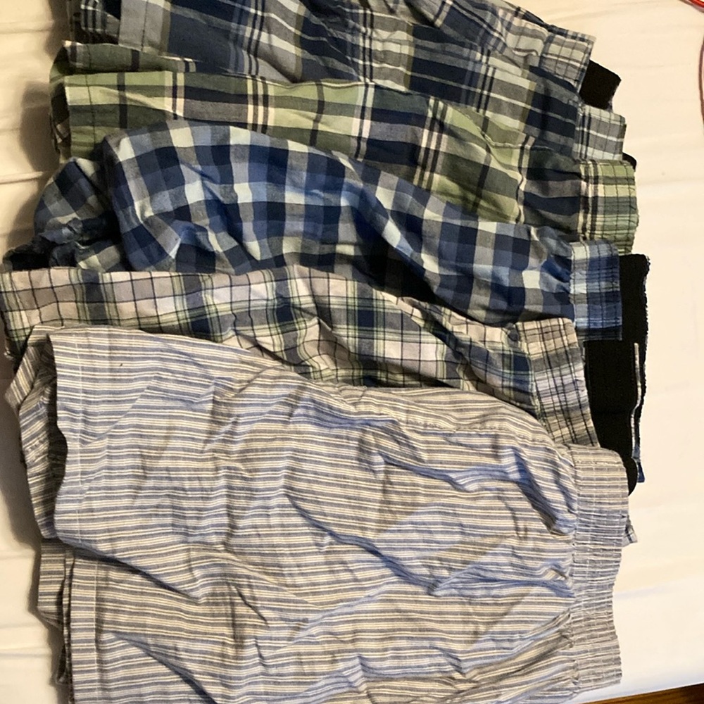 6 pair Men's boxers